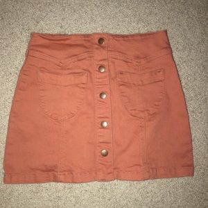 Forever21 Coral Skirt